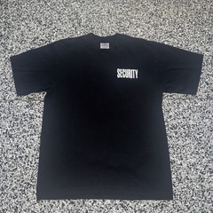 PRO5 SUPER HEAVY WEIGHT T-SHIRT BLACK TEE Security Work Shirt Or Costume L (44)