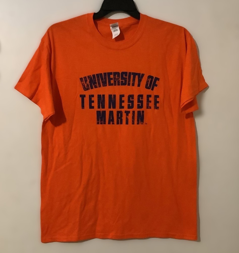 University of Tennessee Martin Orange T Shirt Size Large