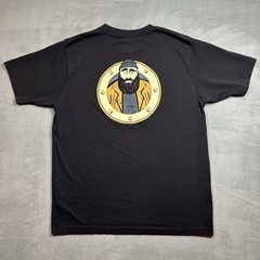 XTRATUF Marty Porthole T-Shirt Mens M Graphic Logo Black Cotton Crew Neck XAT000