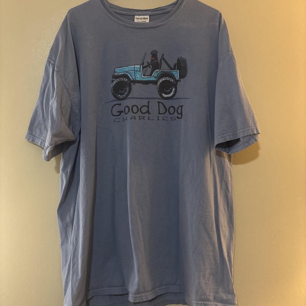 Good Dog Charlie’s JEEP ComfortWash T-Shirt XL