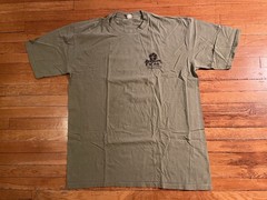 Bone Island Cigar Company Key West Florida Shirt Men’s 2XL Green Hemp Dyed