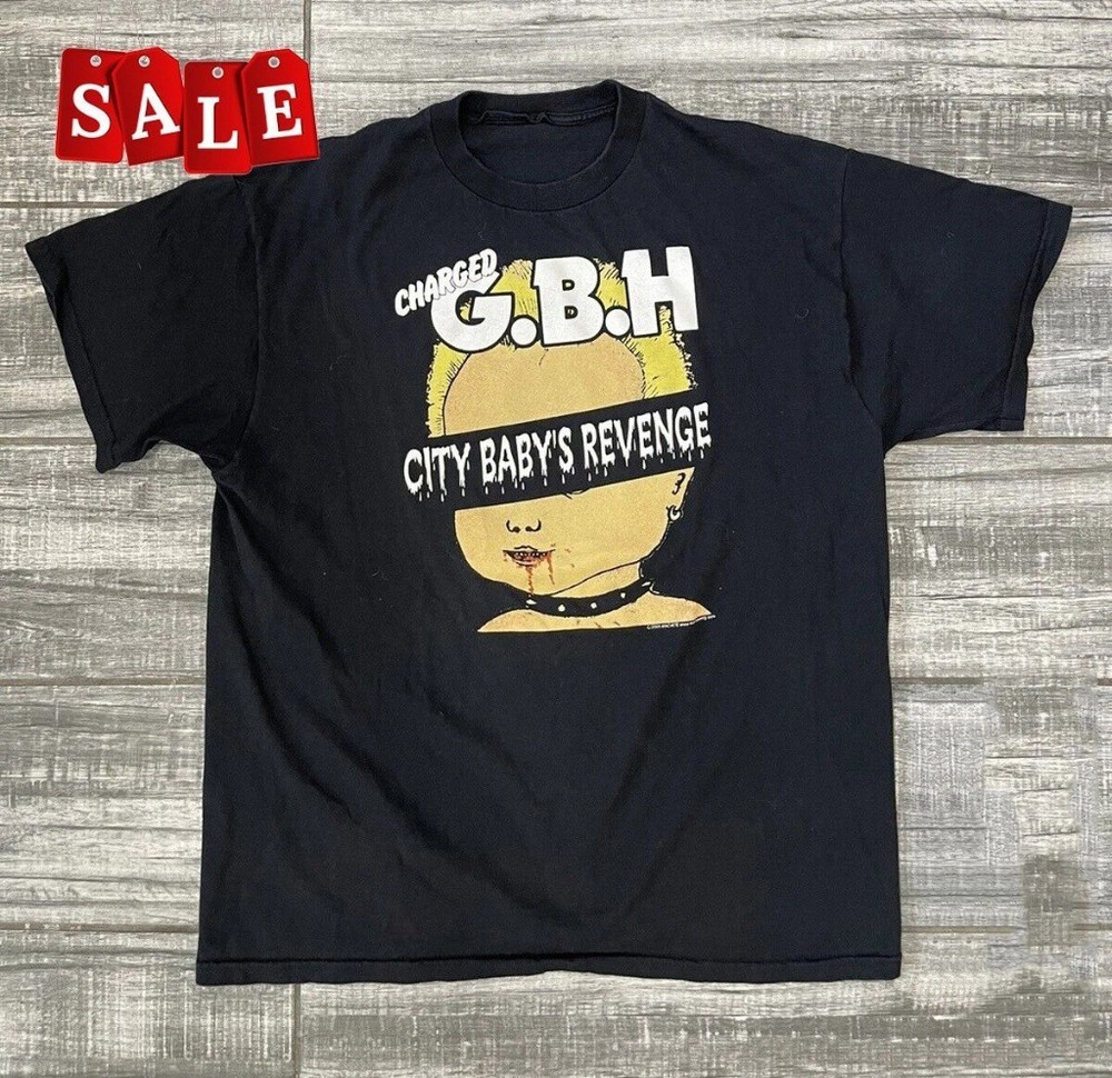 New Popular GBH Band Concert Black S-5XL T-Shirt For Men Women NA1011