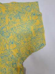Underdog Cartoon Shirt Mens 2XL All Over Print Retro 90s Character Graphic Tee