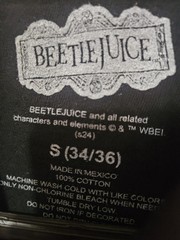 Beetlejuice Men’s and Big Men’s Graphic Tee with Short Sleeves, Size ( S 34-36 )
