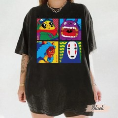 Porco Rosso Characters Shirt, Studio Ghibli Shirt