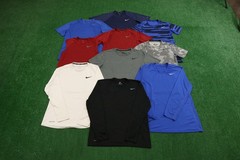 Lot Of 10 NIKE Fitted Nike Pro Combat Dri-Fit T-Shirts Men’s Large N14