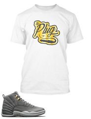 Big Tall Small Tee Shirt To Match J12 Gray Sneaker Graphic Sport T The Plug