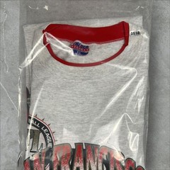 Vintage 90s Trench Ultra SF 49ers Grey Contrast Collar Sleeve NFL T-Shirt – XL