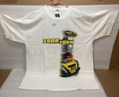 Checkered Flag Sports 2008 Nascar Sprint T Shirt Short Sleeve White XL