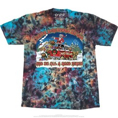 Happy Christmas T-Shirt Liquid Blue