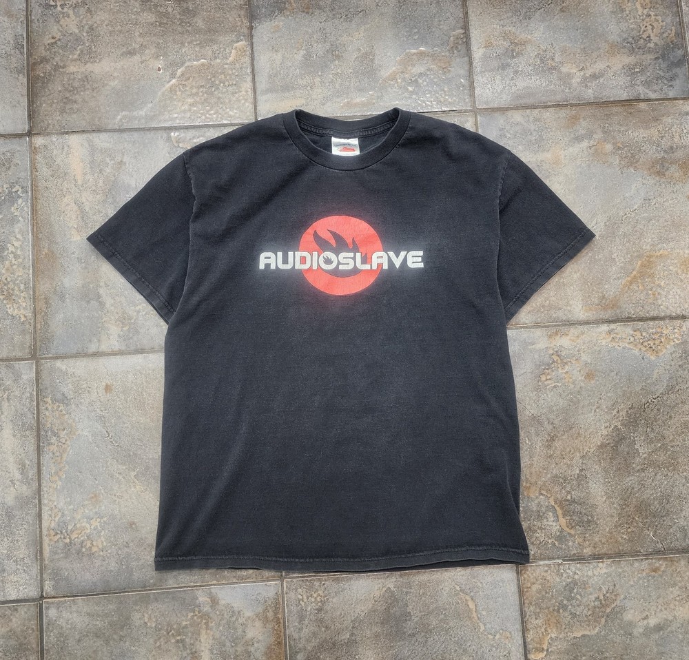 Vintage Y2K Audioslave Men’s Large Chris Cornell Rock Grunge Band T Shirt