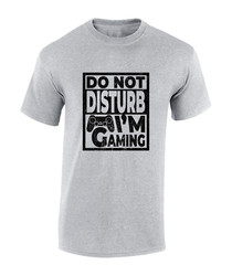 DO NOT DISTURB I’M GAMING MENS T SHIRT COOL PC GAMER CLOTHING GIFT IDEA TOP