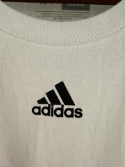 Adidas Men Short Sleeve Crew Neck The Go To Performance Tee White XL NWT