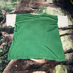 Vintage 50s General Athletic Products Mens Medium Blank Green T-Shirt USA