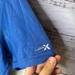 Woolx Blue Endurance Tee Merino Wool Short Sleeve T-Shirt Men’s Large (flaws)