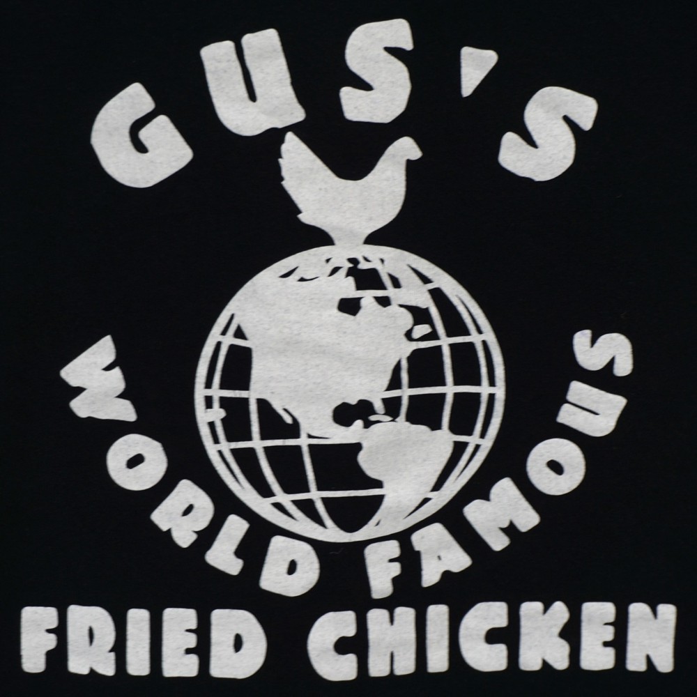 GUS’S FRIED CHICKEN T SHIRT TEE BIRMINGHAM AL ALABAMA BLACK WHITE MENS SIZE XL