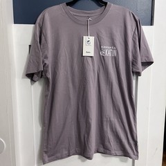 Kanvas By Katin large Men T-shirt Logo 100% Organic Cotton Lavender