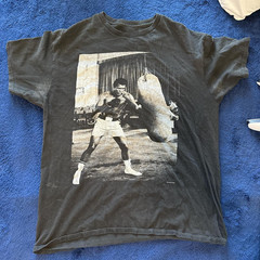 Muhammad Ali black t-shirt