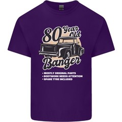 80 Year Old Banger Birthday 80th year Old Mens Light Cotton T-Shirt
