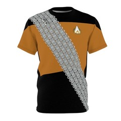Star Trek Next Generation Work Uniform T-Shirt – Worf’s Sash – Star Trek Gift