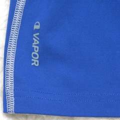 Champion Power Flex Blue Tee T-Shirt Top Long Sleeve Small Poly Spandex AP114