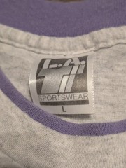 Vintage 90s Memphis Tennessee T-Shirt Seashells Starfish Graphic M/L Gray Purp