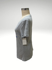 Yep Still Single Happy AF Shirt Women’s Bella Canvas 6405 Gray V-Neck Tee