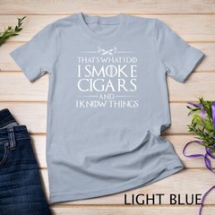 Smoke Cigars Smoker Shirt – Ideal Clever Class Men Gift Unisex T-shirt