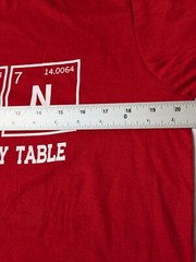 Seven Oaks T Shirt Men’s M Red Graphic I Like Bacon On My Table Funny Quote