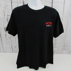 Billabong Geometric Graphic Soft Cotton Black Short Sleeve Mens L T-Shirt NWT.