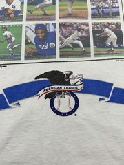 1994 Kansas City Royals Upper Deck American League Graphic T-Shirt 90s MLB