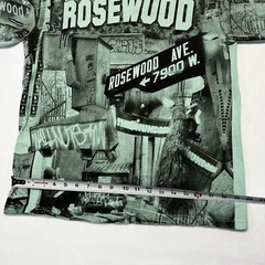Rare Vintage THE HUNDREDS Rosewood Ave T-Shirt Med (Celadon)