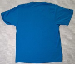 Kenya Africa Embroidered Colorful Souvenir Blue T-shirt Size L African Prints