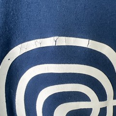 Peru Logo Blue T-Shirt Men’s Cowritten & Animal Logo Tee