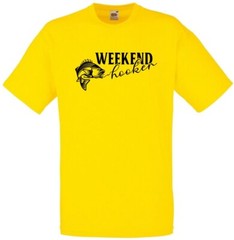 Fishing Weekend Hooker Humour Novelty T Shirt Various Colours And Sizes