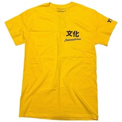 Yung Rich Nation YRN Culture International Phoenix Graphic T-Shirt Yellow Mens S