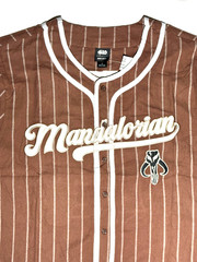 Star Wars The Mandalorian Baseball Jersey Size Large BoxLunch Exclusive New