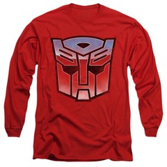 The Transformers Vintage Autobot Logo Red Licensed Adult T-Shirt