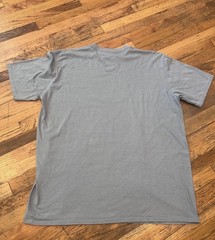 The North Face T Shirt Men’s XL Blue Graphic Print Spell Out Everyday Casual