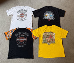Harley Davidson Motorcycles Graphic Biker T-Shirts Bulk Lot of 17 – Size Large