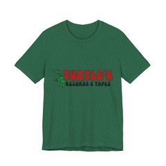 Vintage Turtles Record & Tapes Store Logo Unisex Jersey Short Sleeve T-Shirt