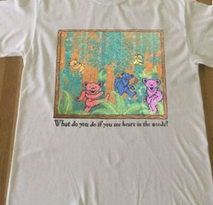 Grateful Dead T Shirt 1998 Bears In The Woods