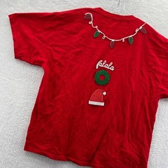 Elf Ugly Shirt XXL Mens Red Tee 2XL Ripple Junction Christmas Movie Funny Top