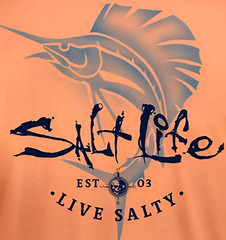 Salt Life “Reel Escape” Long Sleeve Graphic Men’s TShirt, Large or 2XL