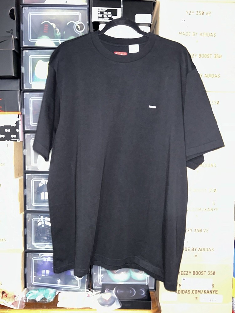 Supreme Small Box Logo T-shirt Black SS22 Release Size XL NEW