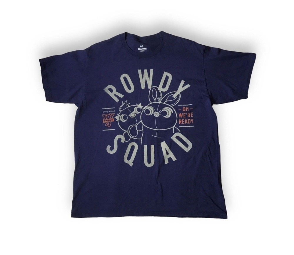 Disney Pixar Toy Story 4 Rowdy Squad Graphic T Shirt XL