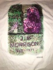 Vintage 90s 1995 Jim Morrison Rock & Roll Nice Man White T Shirt Mens Sz XL