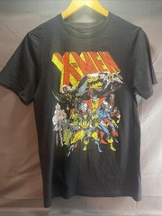 Unisex Marvel SM x Men T Shirt Size Small Black Short Sleeve