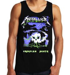 Metallica Creeping Death Heavy Metal Band Men’s Black Tank Tops