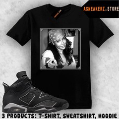 Tee Shirt Matching AJ 6 Cap and Gown 2026 To Match Sneaker IMO Aaliyah T-Shirt